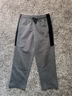 jumping beans Gray Joggers with Black Side Stripes